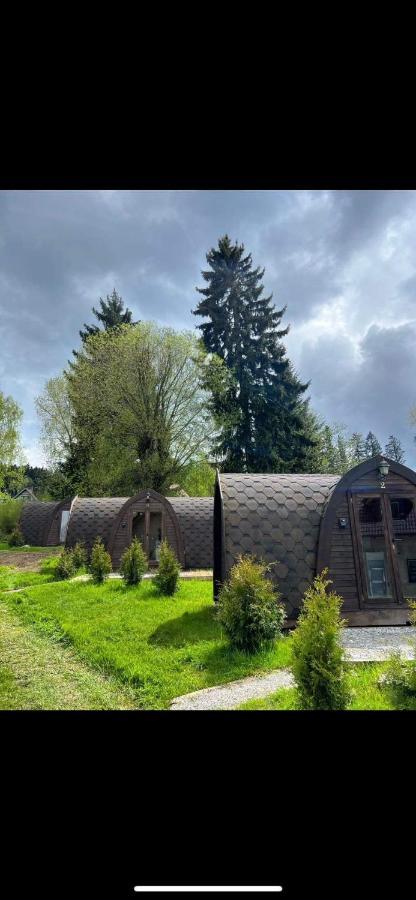 Hobití chatka Lipno Vila Černá v Pošumaví Exterior foto